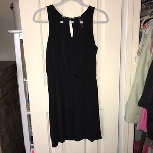 White House Black Market black small petite dress
